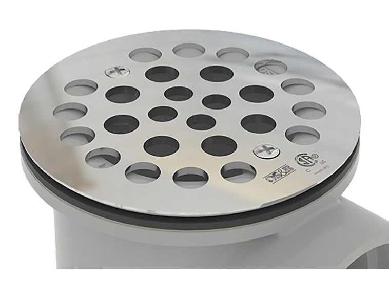 OSB Drain Grate for Side Discharge Shower Drain