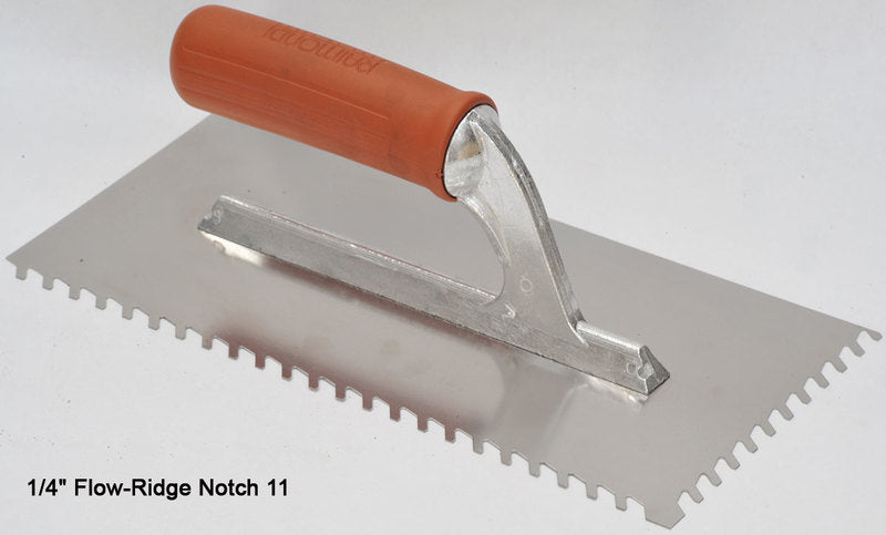 Raimondi Slant Ridge Notched Trowel