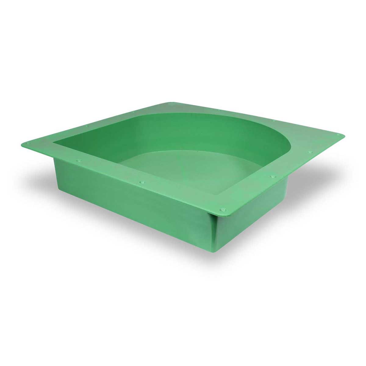 Recess Green Arched Ready to Tile Shower Niche 14" x 14"