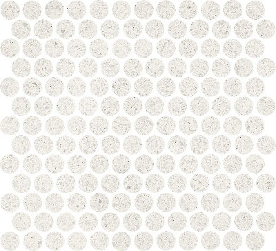 Mosaics Terrazzo Penny Rounds - Crushed Crystal