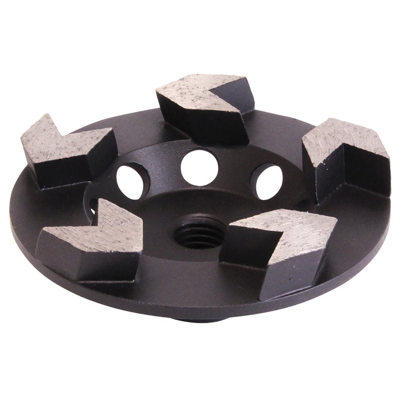Pearl Abrasive V - Arrow Segmented Cup Wheels