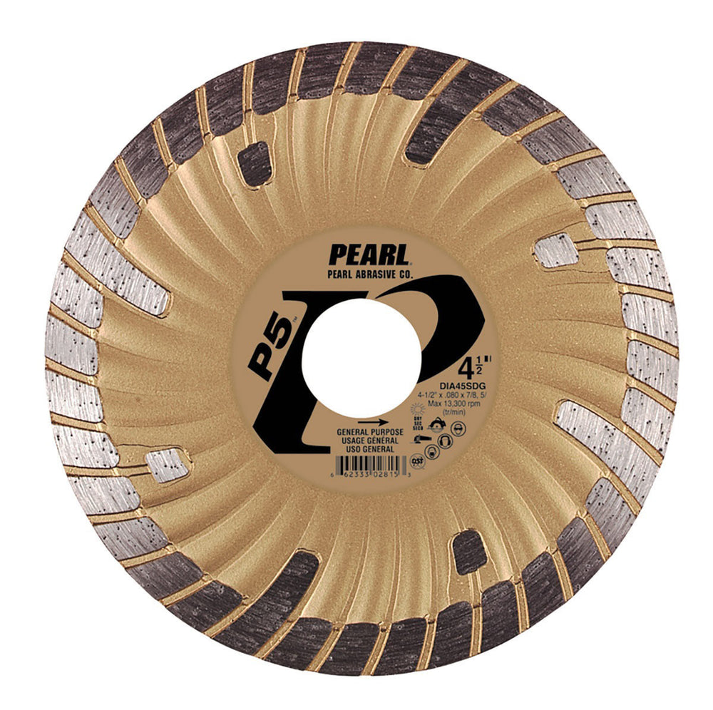 Pearl Abrasive P5 SD Gold Waved Core Turbo Blades