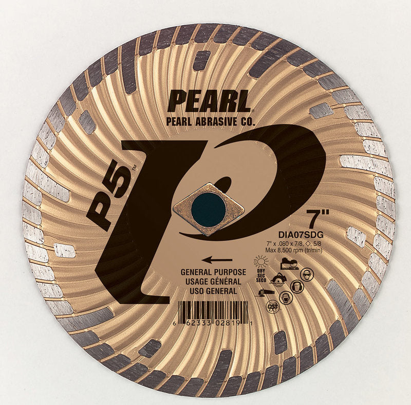 Pearl Abrasive P5 SD Gold Waved Core Turbo Blades