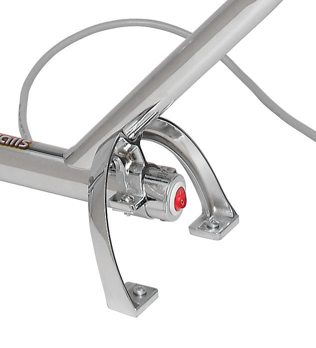 Towel Warmer Heatra Traditional Satin Nickel