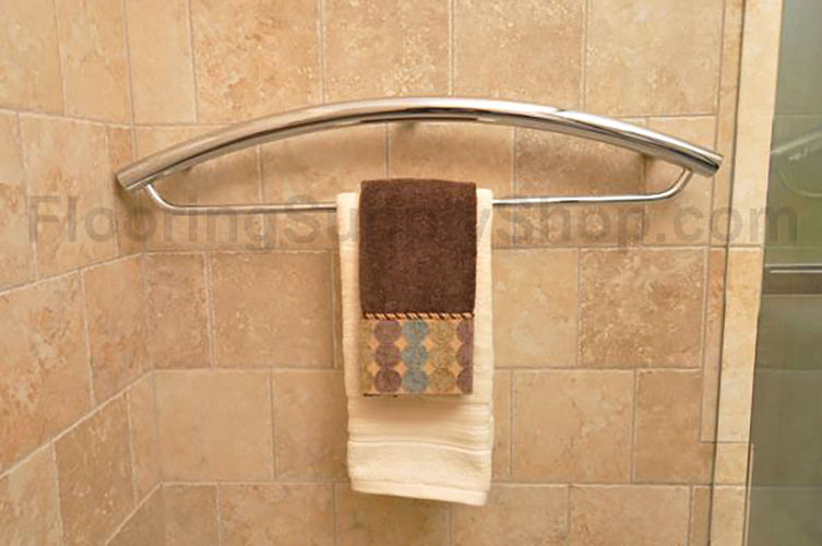 Invisia 2-in-1 Towel Bar with Integrated Grab Bar 16