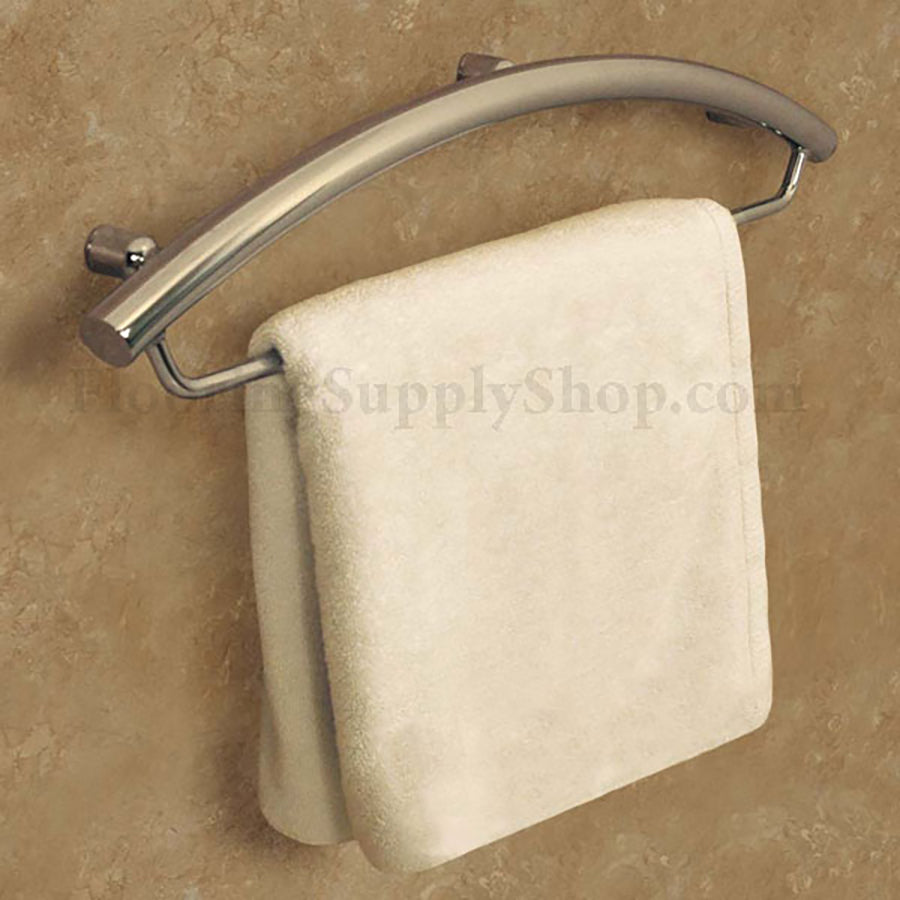 Invisia 2-in-1 Towel Bar with Integrated Grab Bar 16