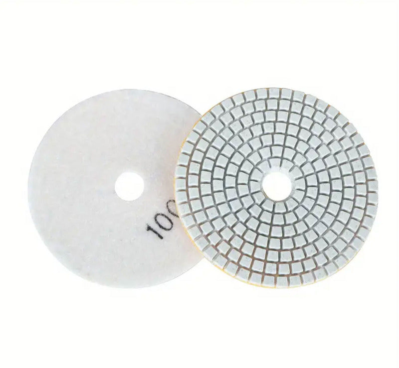 Diamond Stone Wet Dry Polishing Pads 4 inch set of 6