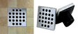 Square Shower Drain Polished Chrome