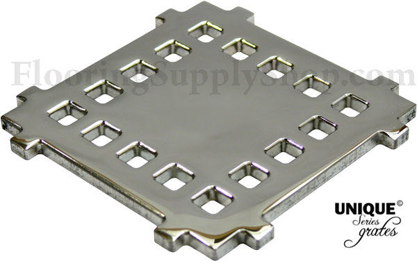 Ebbe Unique Square Shower Drain Grate Cinema