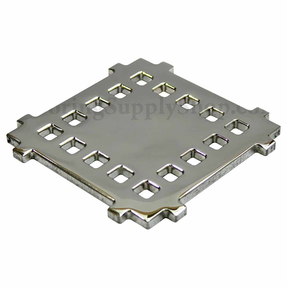 Ebbe Drains Unique Square Shower Drain Grate - Cinema