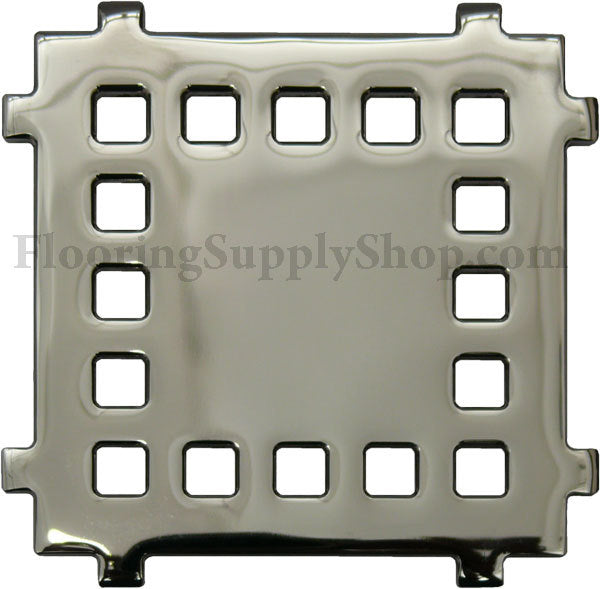 Ebbe Unique Square Shower Drain Grate Cinema