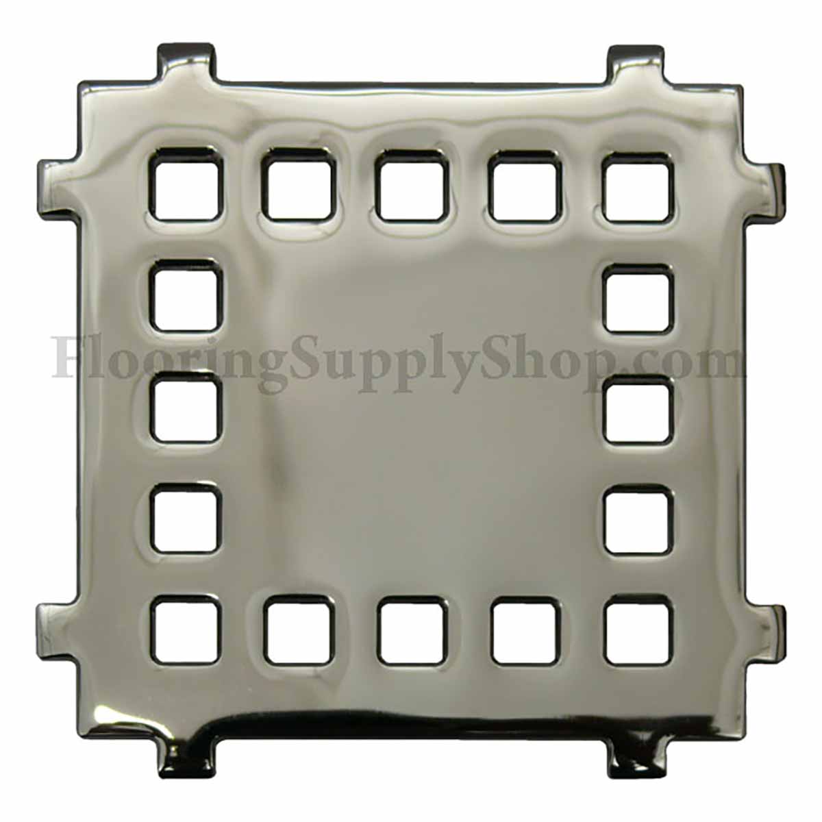 Ebbe Drains Unique Square Shower Drain Grate - Cinema