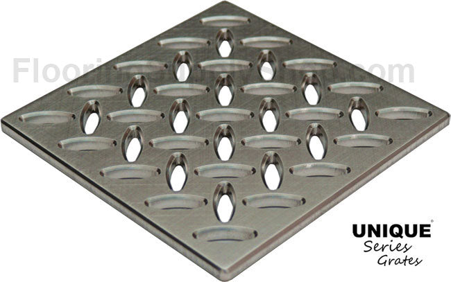 Ebbe Unique Square Shower Drain Grate Diamond