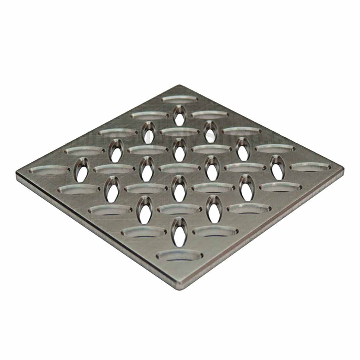 Ebbe Drains Unique Square Shower Drain Grate - Diamond