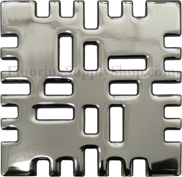 Ebbe Unique Square Shower Drain Grate Metro