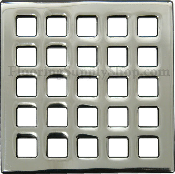 Ebbe Unique Square Shower Drain Grate Quadra
