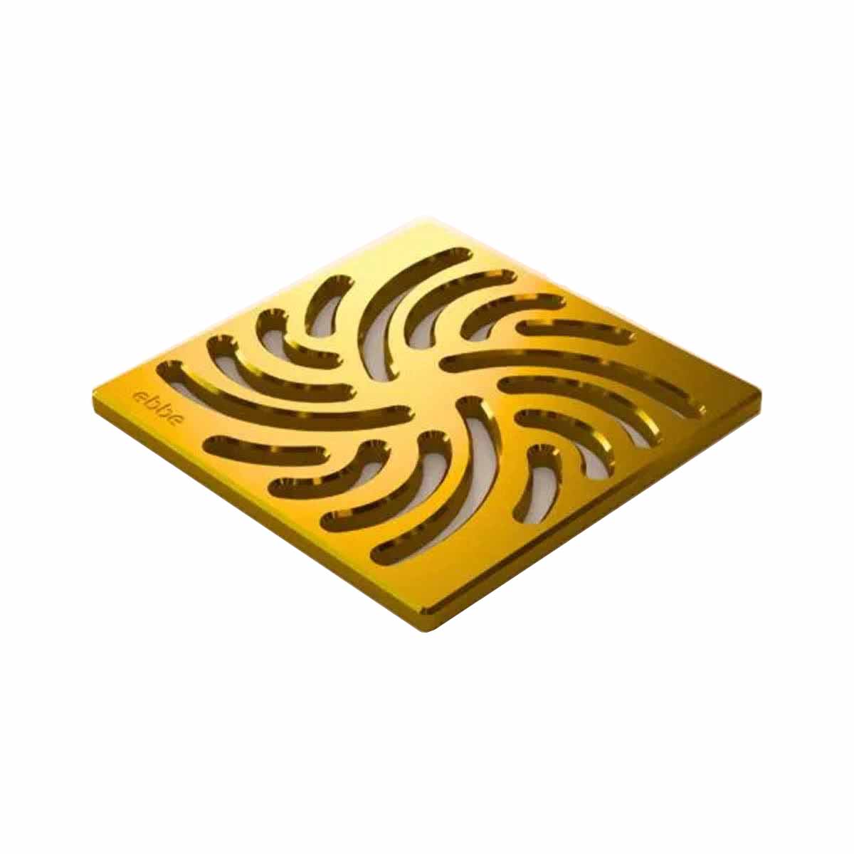 Ebbe Drains Unique Square Shower Drain Grate - Twister