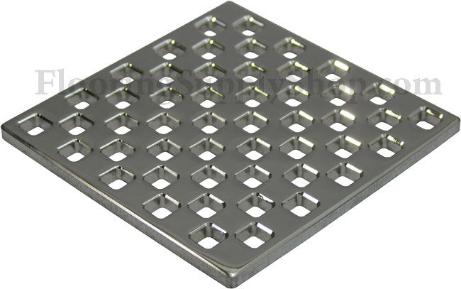 Ebbe Unique Square Shower Drain Grate Weave