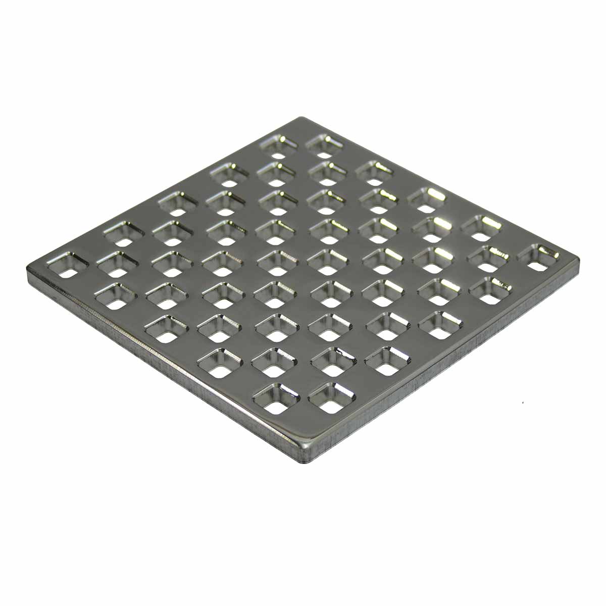 Ebbe Drains Unique Square Shower Drain Grate - Weave