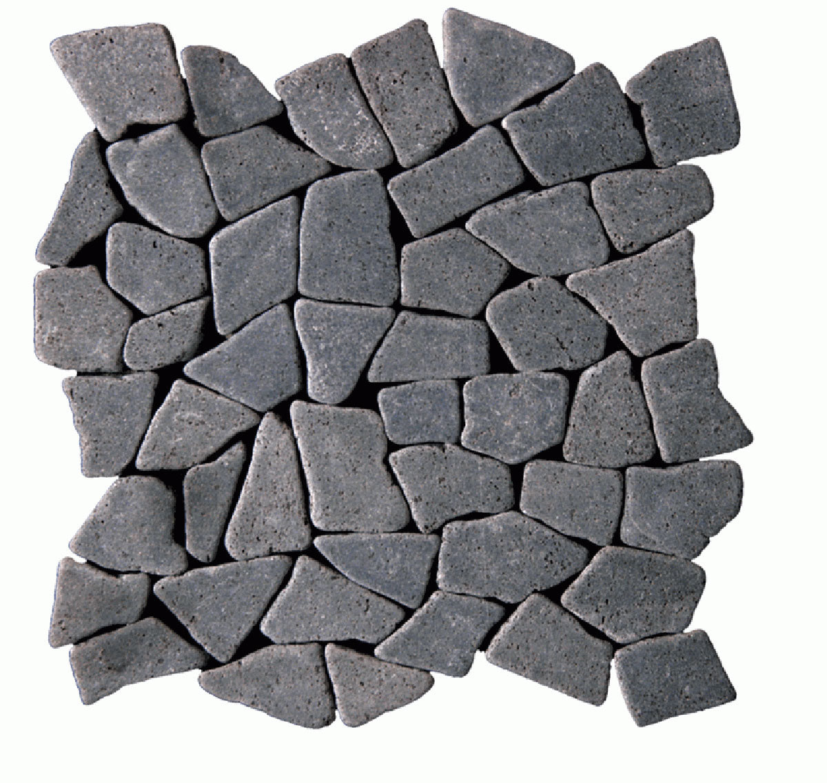 Botany Bay Pebbles Stone Opus Collection - Lava Black