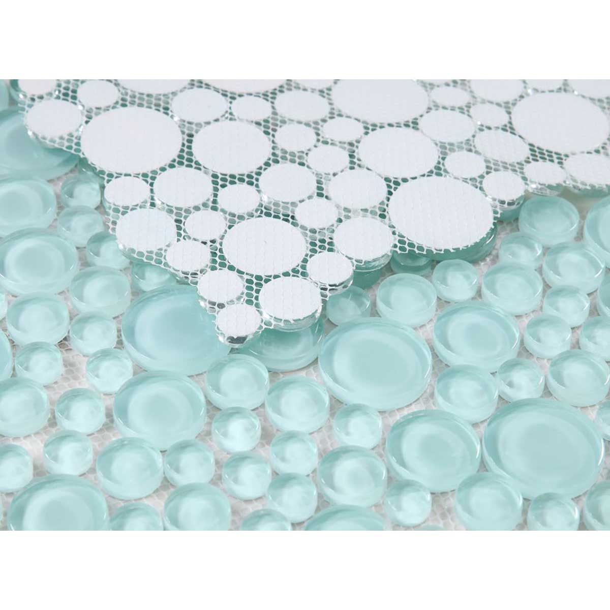 Pool rated mint green mosaic tile for spa and bathroom walls