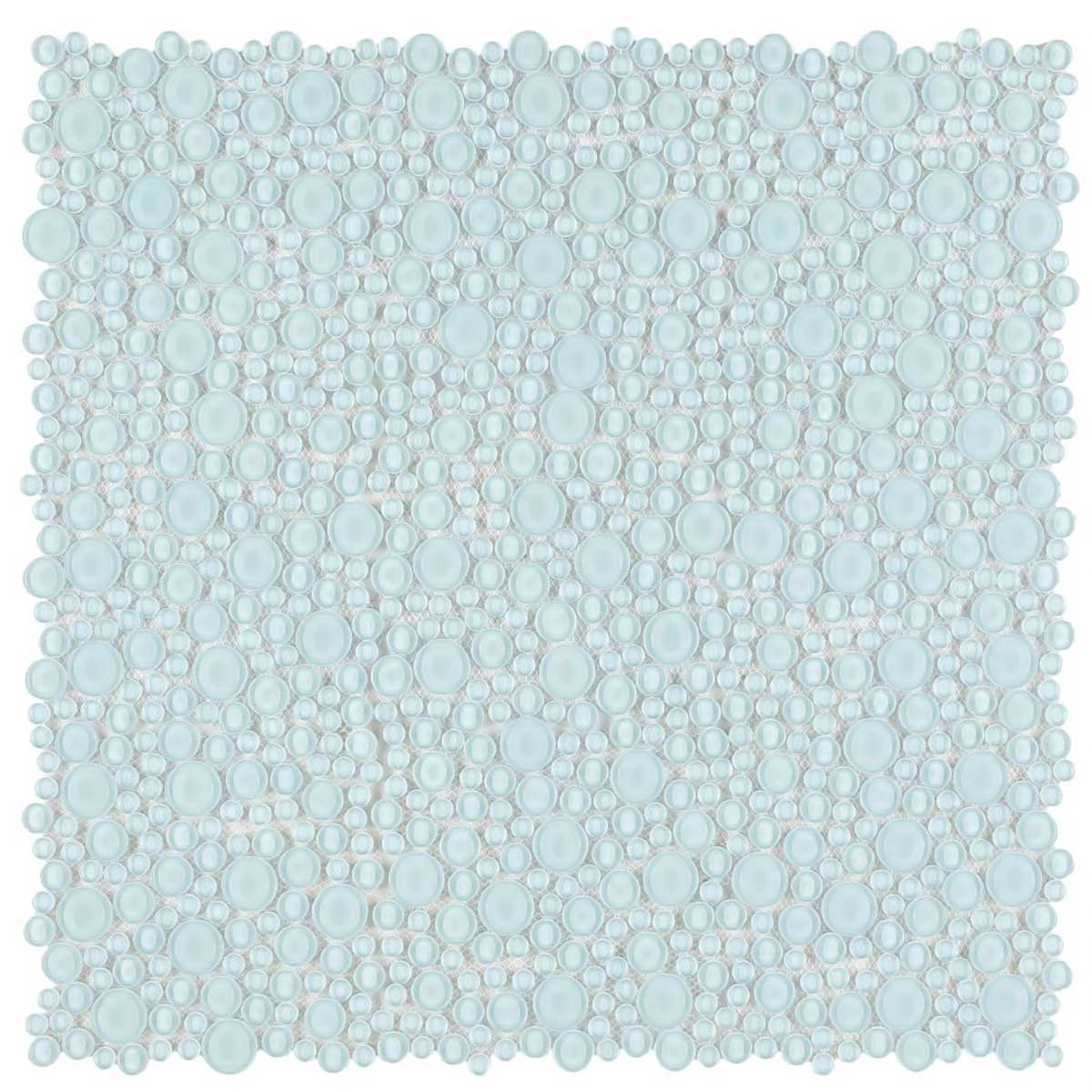 Pool rated turquoise mosaic tile for spa and bathroom walls