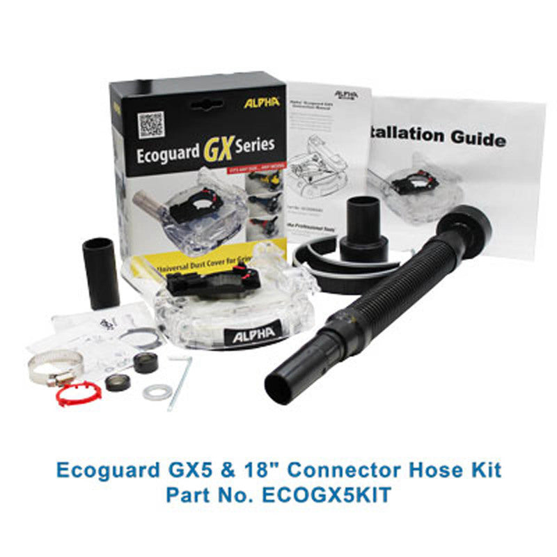 Alpha Tools Ecoguard GX Dust Cover with Connector Hose