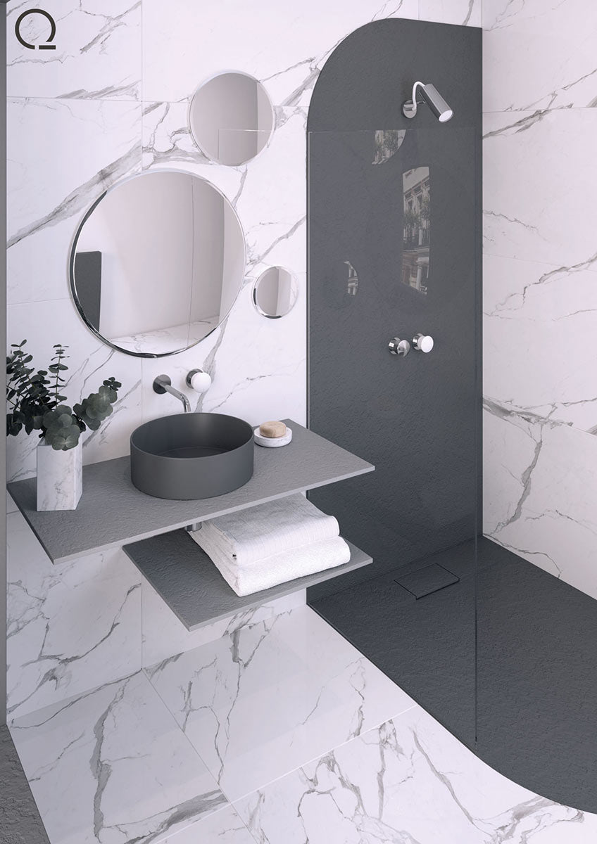 Quare Design Focus Washbasin Single Sink Round
