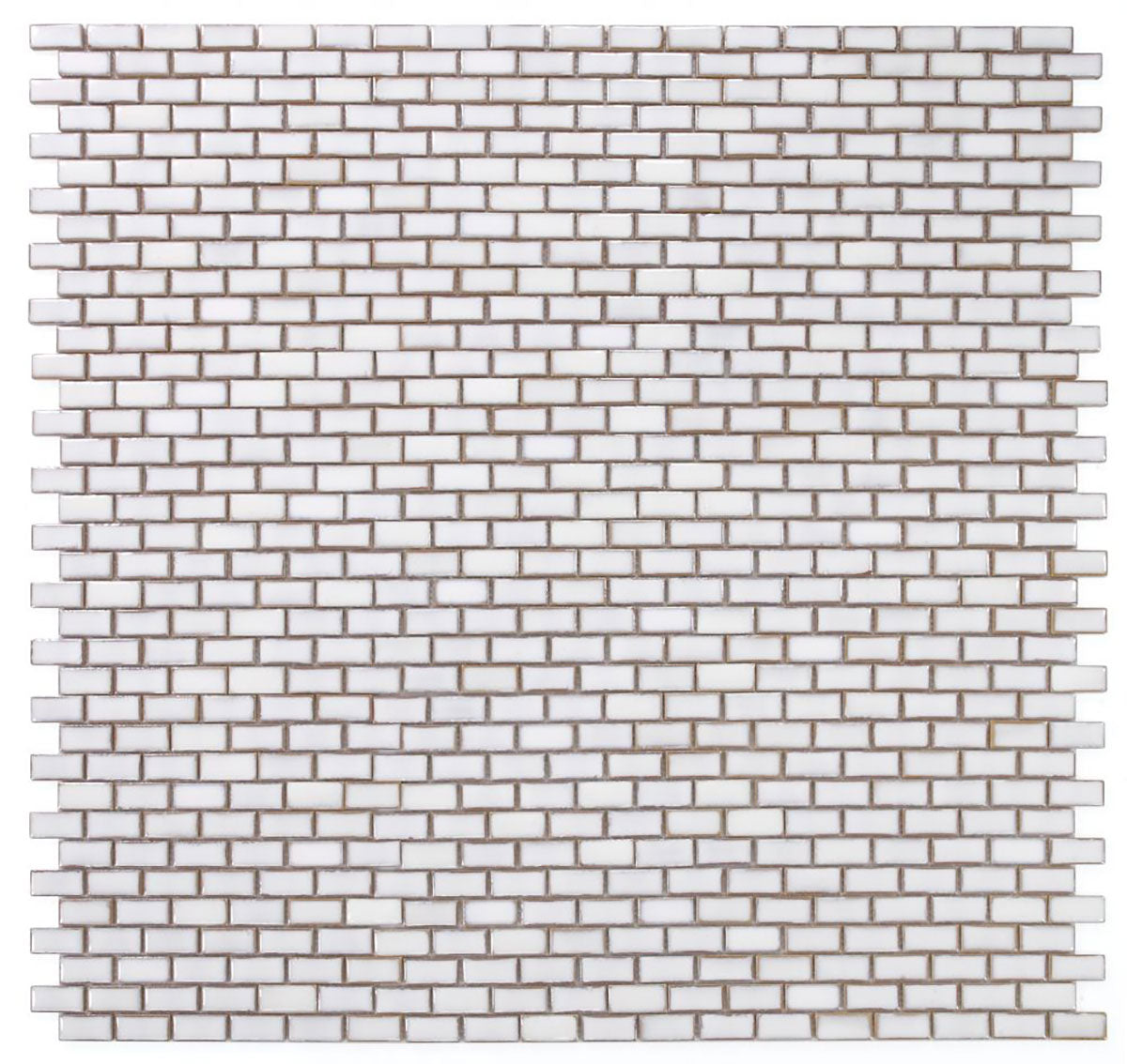 Mosaic Brick Series Handmade Porcelain Tile - Antique White