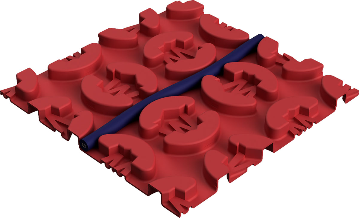 Warmup Uncoupling Membrane MW Underfloor Heat Membrane - Roll