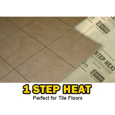 Geo Dream 1 Step Heating Film Mat Kit 30 sq ft 120V