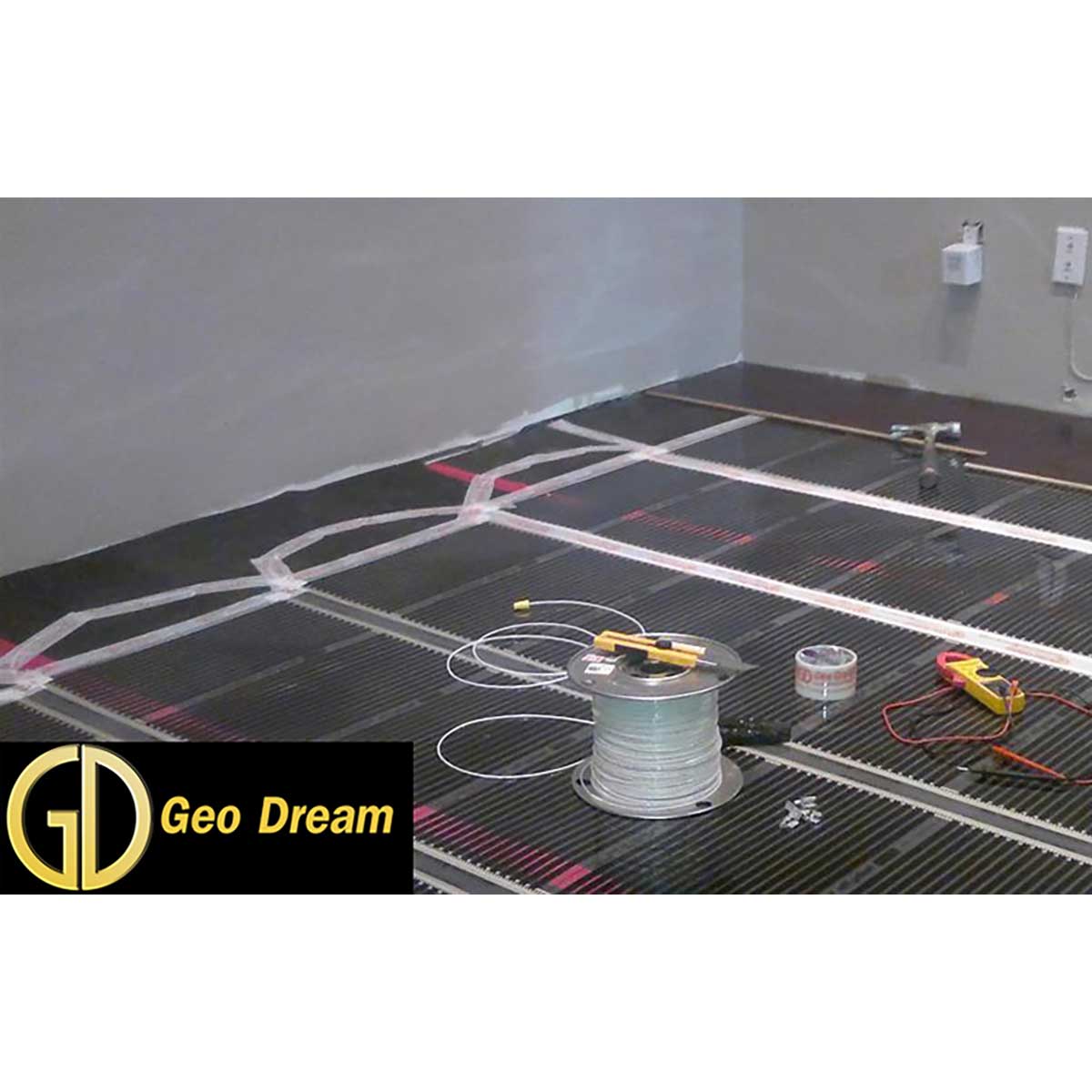 Geo Dream 1 Step Heating Film Mat Kit 30 sq ft 120V