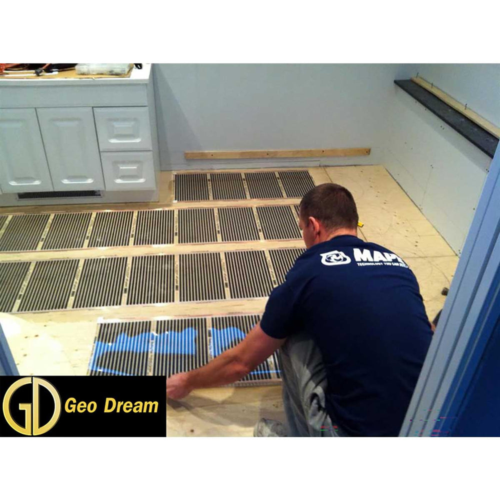 Geo Dream 1 Step Heating Film Mat Kit 30 sq ft 120V