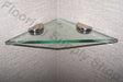 Tempered Glass Shelf Triangle Corner 8