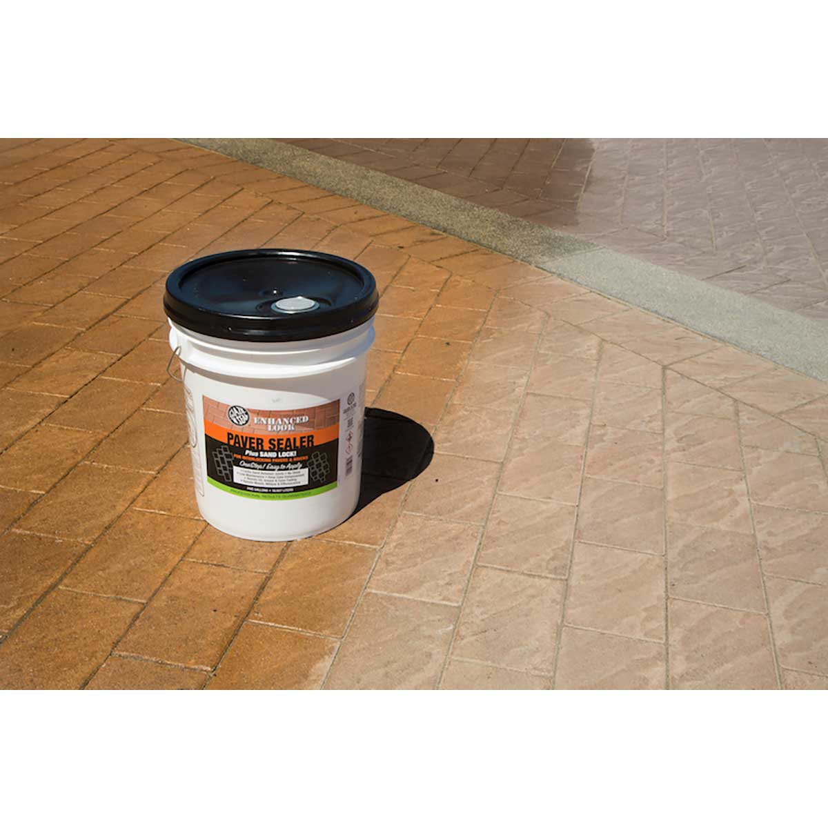 Professional paver sealer for patios walkways and driveways