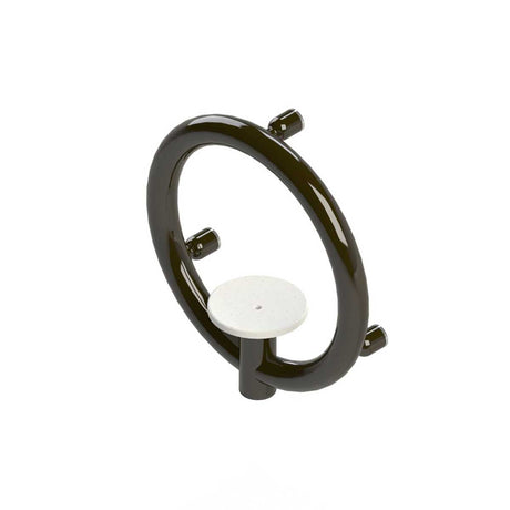 Invisia 2-in-1 Soap Dish with Integrated Circular Grab Bar Oil Rubbed Bronze