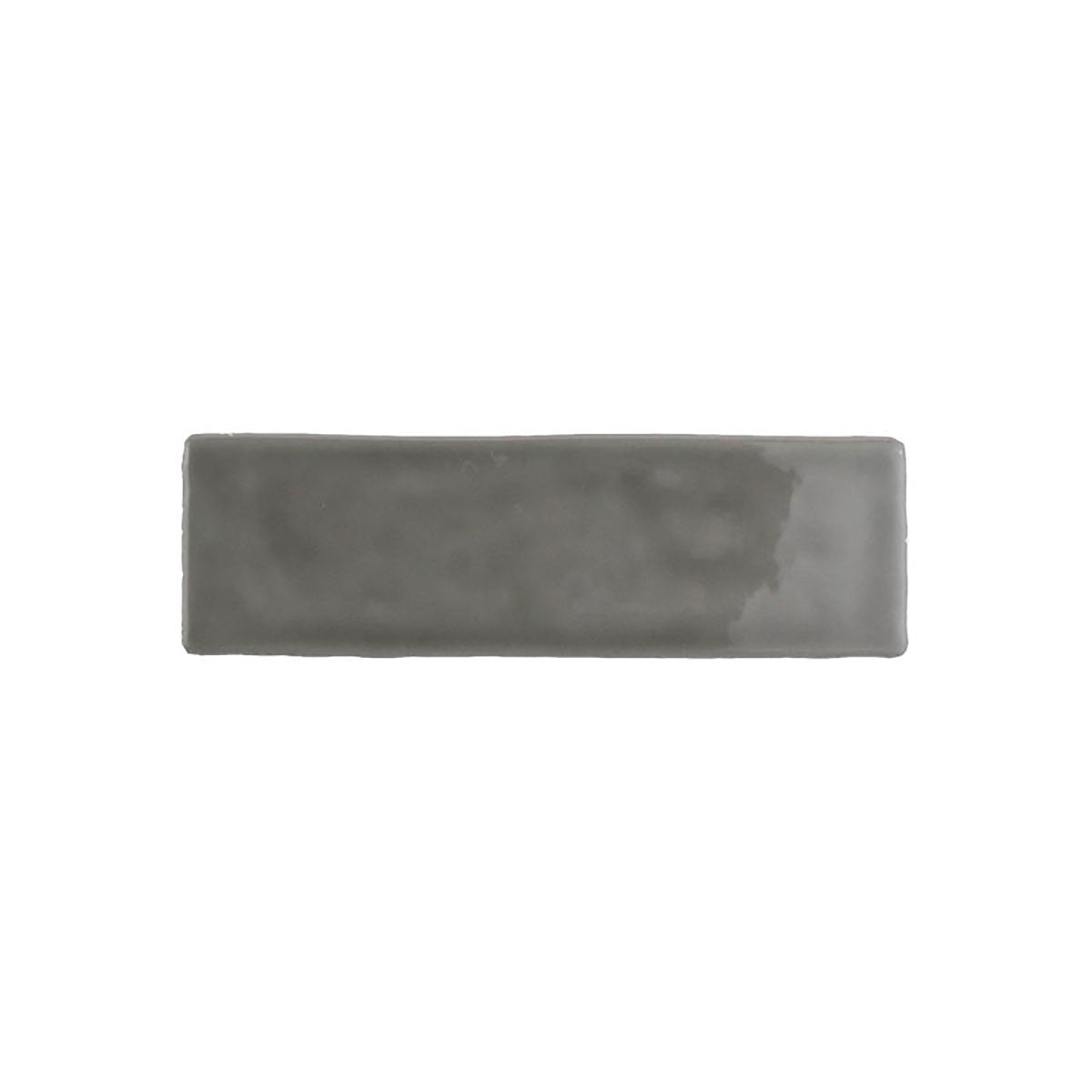 Glossy stone ceramic wall tile with handcrafted Spanish artisan character