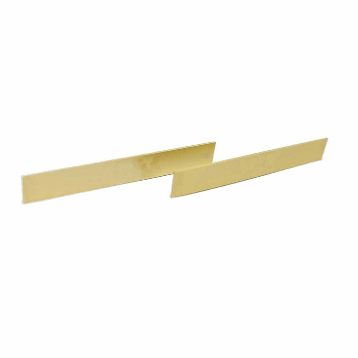 Lauxes Grates Custom Linear Drain 180 Degree Joiners Matte Gold
