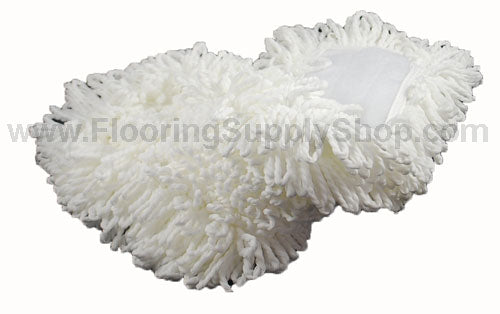 Microfiber String Duster Pad White