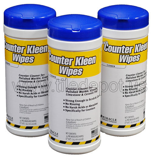 Miracle Counter Kleen Wipes 35 wipes