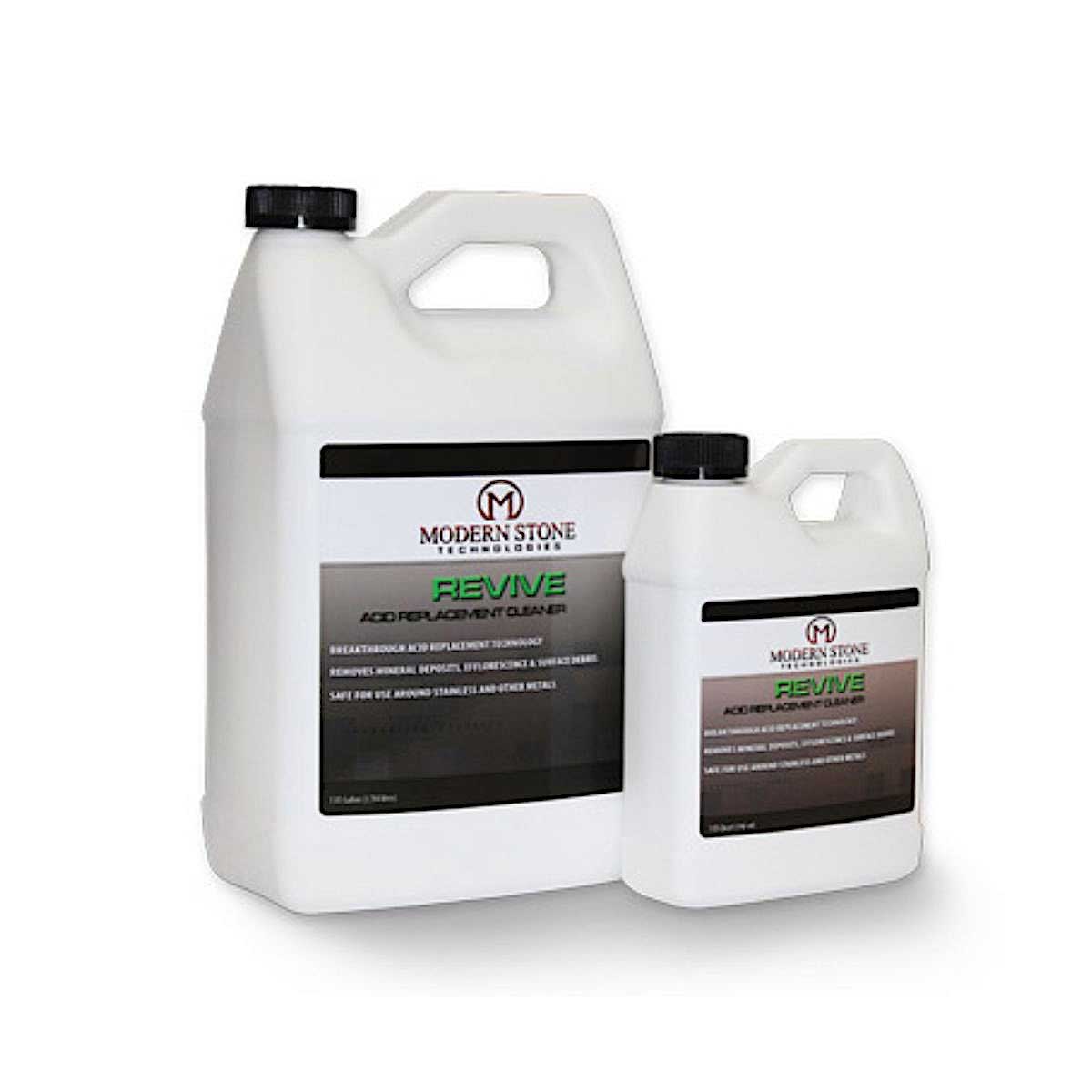 Modern Stone Revive grout haze and mineral deposit cleaner