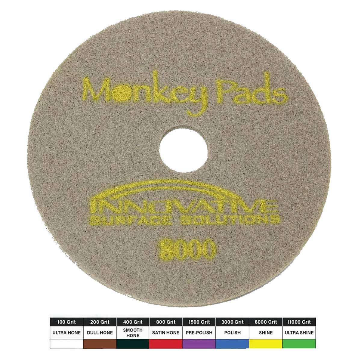 Monkey eco-friendly diamond stone polishing pad for marble floors