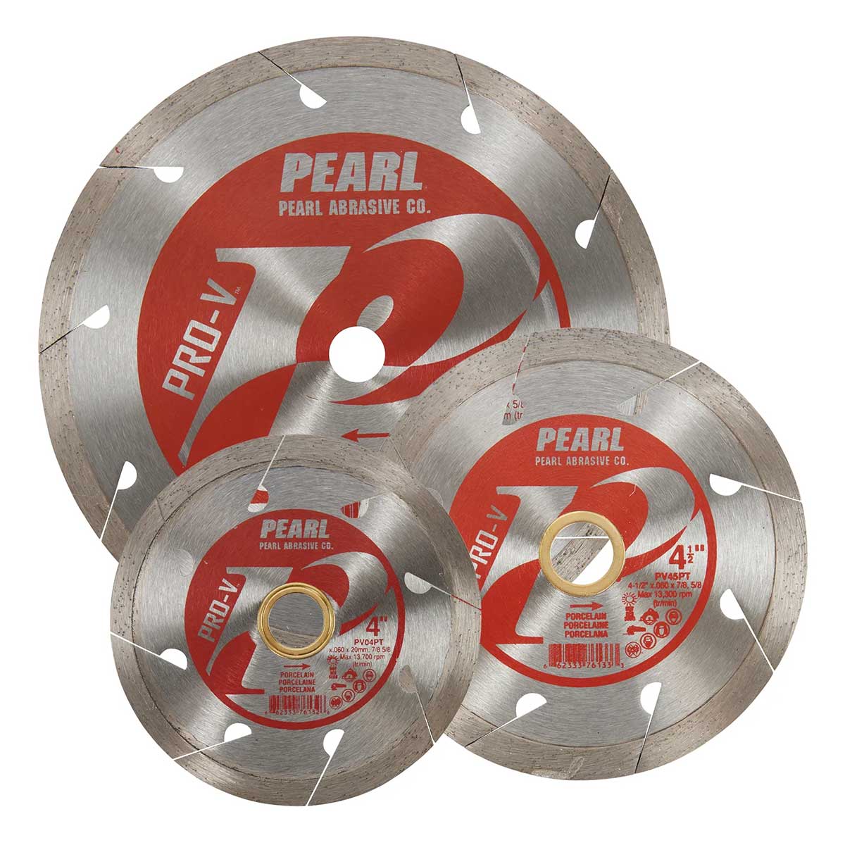 Pearl P2 Pro-V diamond blade for porcelain tile cutting
