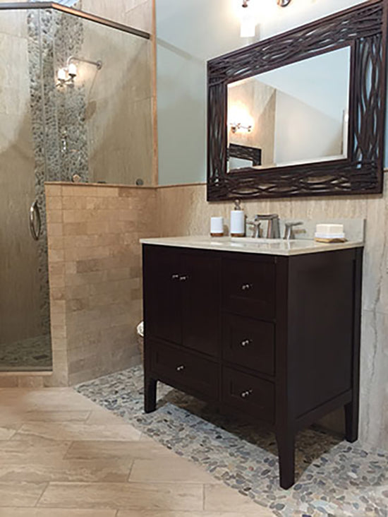 Botany Bay Pebbles Series Natural Pebbles - Olive