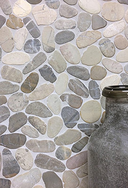 Botany Bay Pebbles Series Sliced Pebbles - Shadow