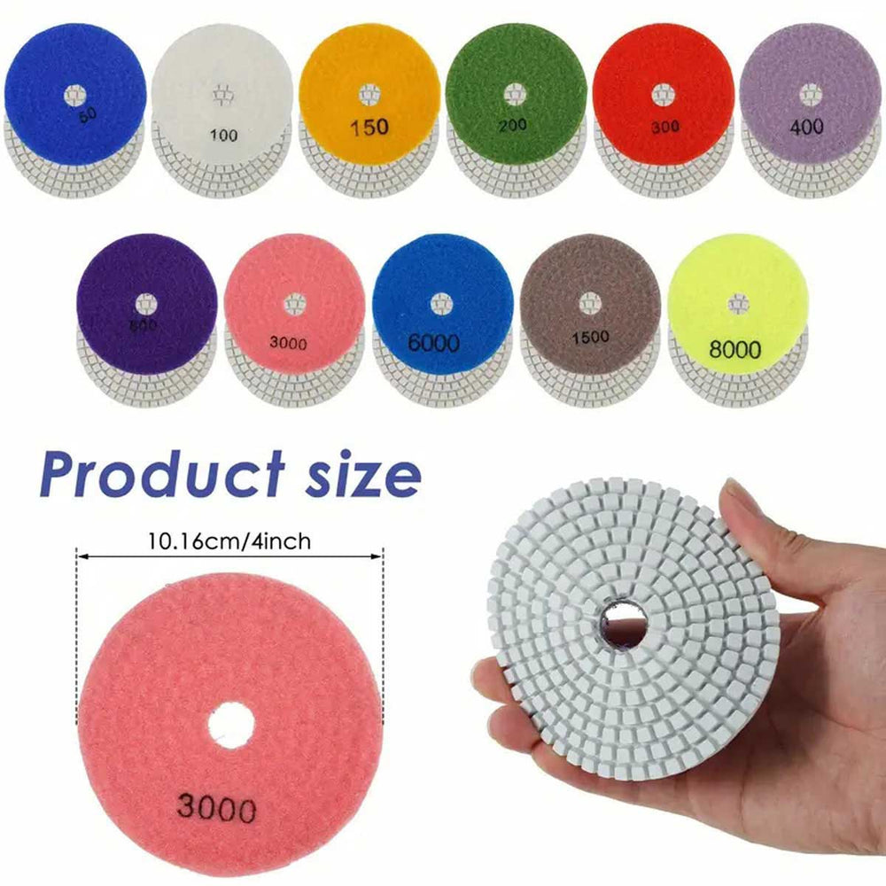 Premium Polishing Pad Stone 4 Final Buff Black