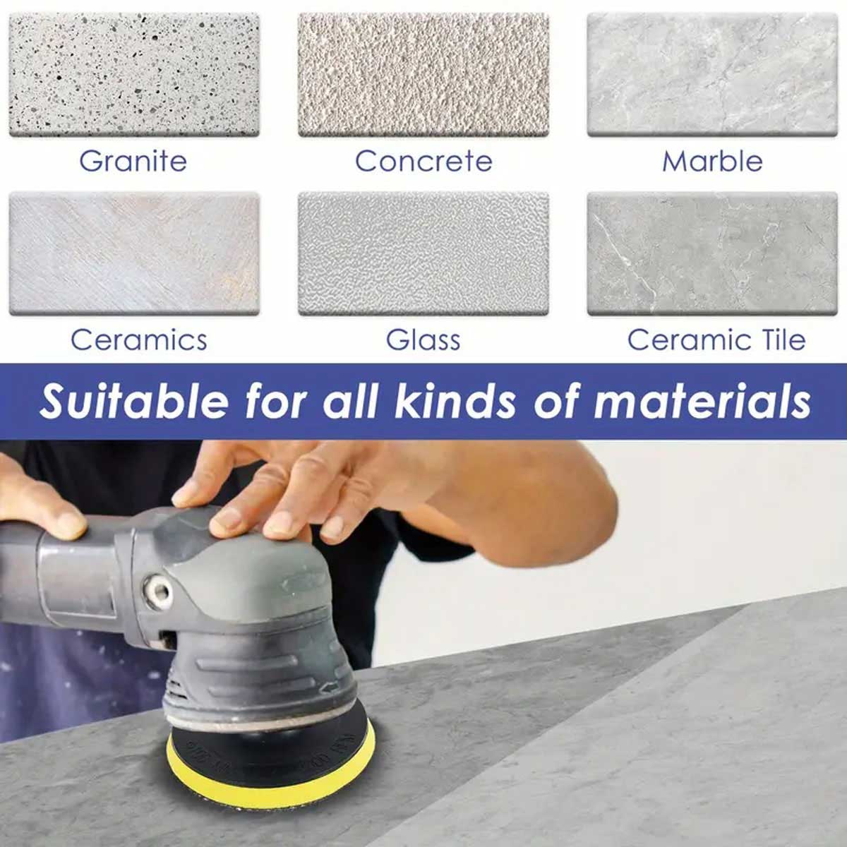 Premium Polishing Pad Stone 4 Final Buff Black