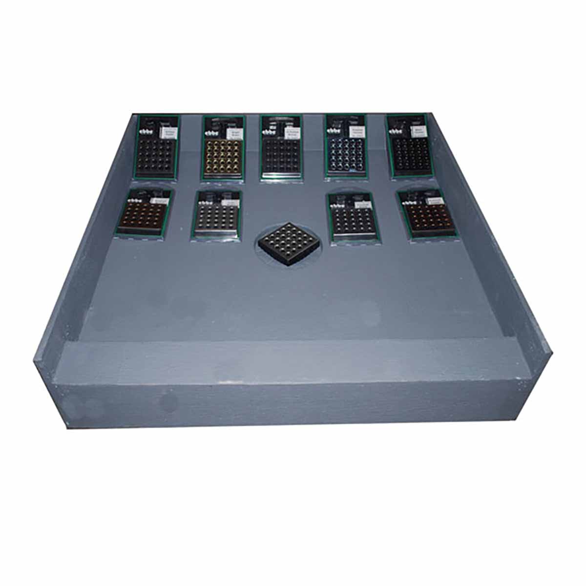 PreFormed Ready to Tile Shower Pan with Ebbe square shower drain