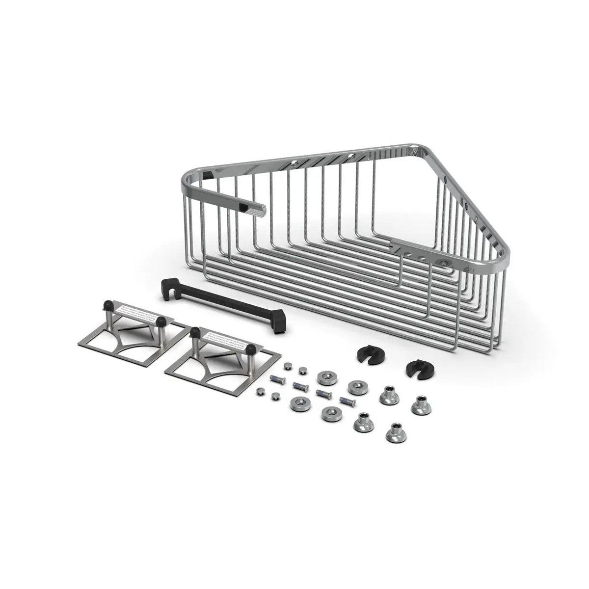 TileWare Promessa Extra Deep Corner Soap Basket