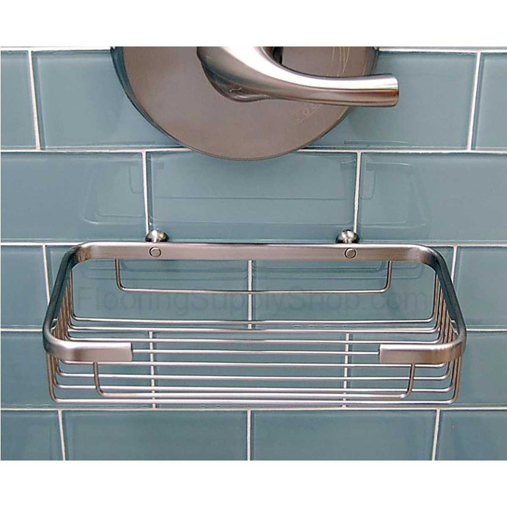 TileWare Promessa Rectangular Soap Basket Large